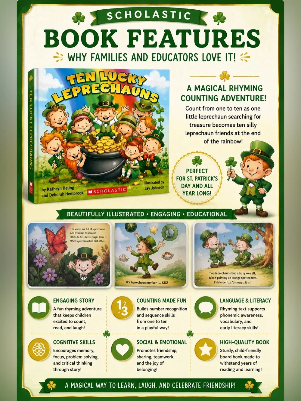 Ten Lucky Leprechauns